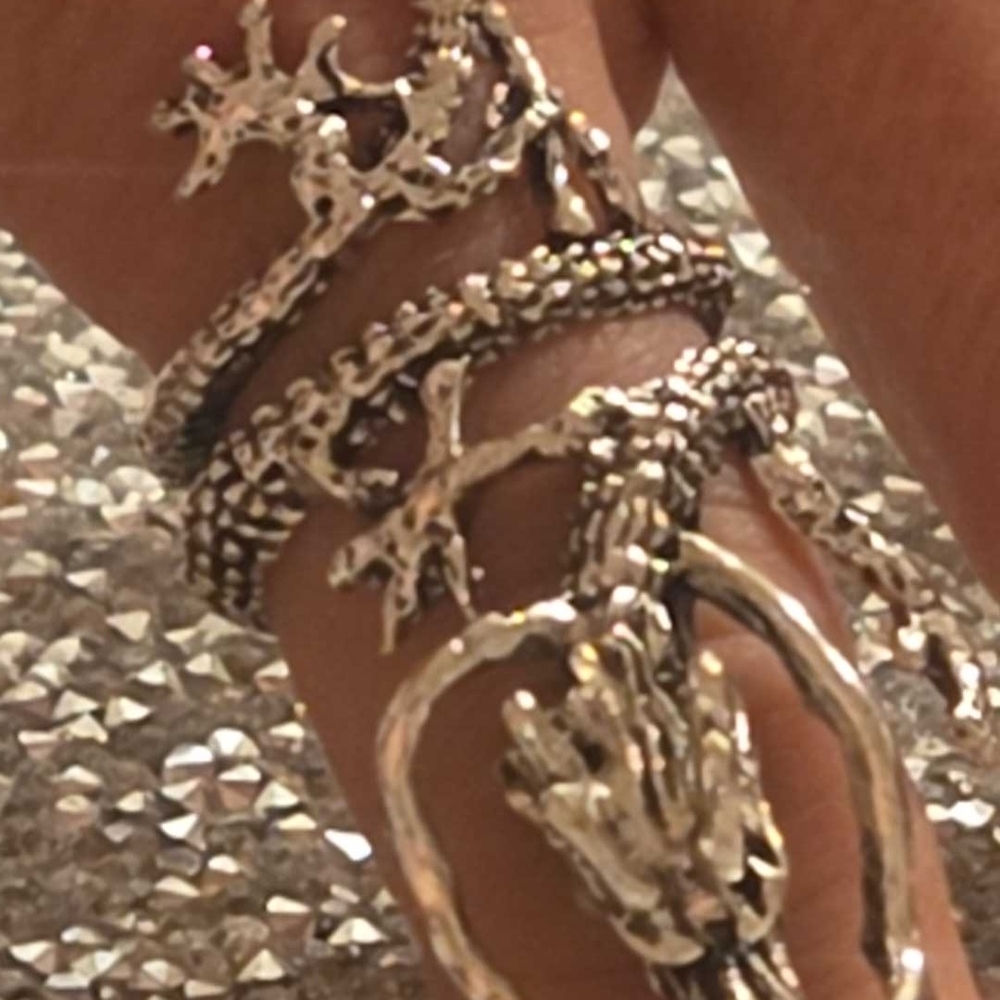 Silver Dragon Ring - image 3